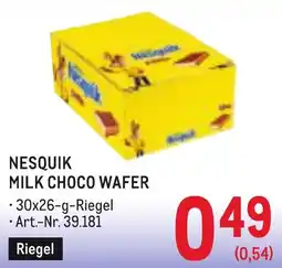 Metro Nesquik Milk Choco Wafer Angebot