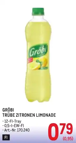 Metro Gröbi Trübe Zitronen Limonade Angebot