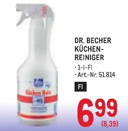 Metro Dr. Becher Küchen-Reiniger Angebot