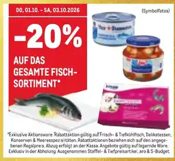 Metro Gesamtes Fisch-Sortiment Angebot