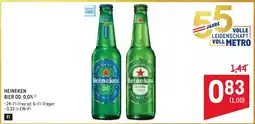 Metro Heineken Bier 0,0% Angebot