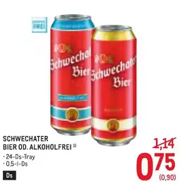 Metro Schwechater Bier od. alkoholfrei Angebot