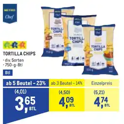 Metro Tortilla Chips Angebot