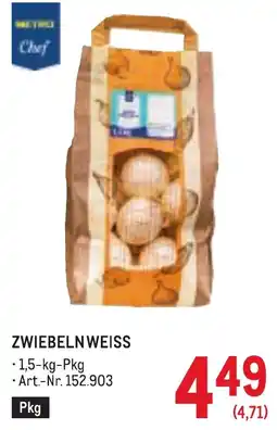Metro Metro Chef Zwiebeln Weiss Angebot