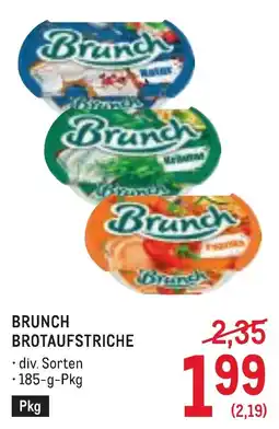 Metro Brunch Brotaufstriche Angebot