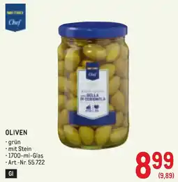 Metro METRICI Chef OLIVEN Angebot