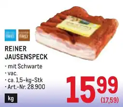Metro Reiner Jausenspeck Angebot