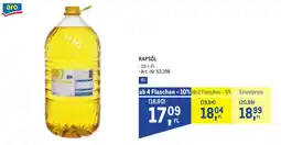 Metro aro Rapsöl Angebot