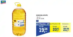 Metro aro Sonnenblumenöl Angebot