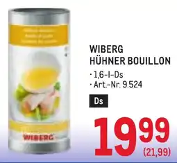 Metro Wiberg Hühner Bouillon Angebot