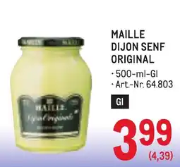 Metro Maille Dijon Senf Original Angebot