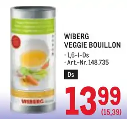 Metro Wiberg Veggie Bouillon Angebot