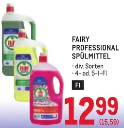 Metro Fairy Professional Spülmittel Angebot