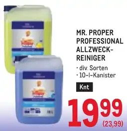 Metro Mr. Proper Professional Allzweck-Reiniger Angebot