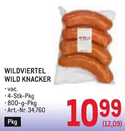 Metro Wildviertel Wild Knacker Angebot