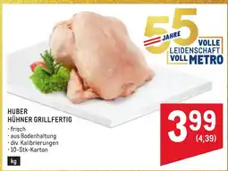 Metro Huber Hühner Grillfertig Angebot