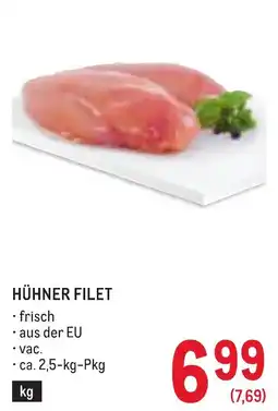 Metro Hühner Filet Angebot