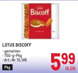 Metro Lotus Biscoff Angebot