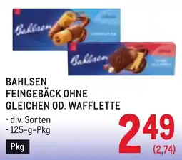 Metro Bahlsen Feingebäck ohne Gleiches od. Wafflette Angebot