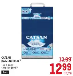 Metro Catsan Katzenstreu Angebot