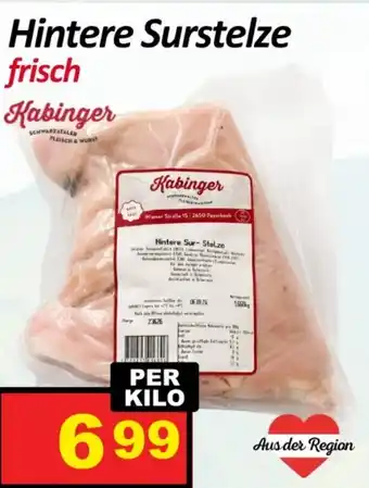 Hintere Surstelze Kabinger