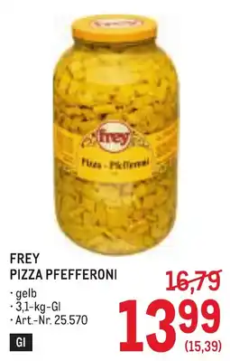 Metro Frey Pizza Pfefferoni Angebot