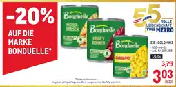 Metro Bonduelle Goldmais Angebot