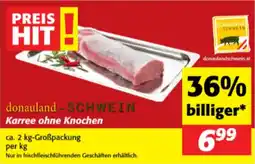 Nah&Frisch donauland-SCHWEIN Karree ohne Knochen Angebot