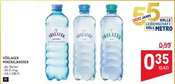Metro Vöslauer Mineralwasser Angebot