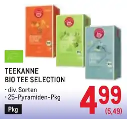 Metro TeeKanne Bio Tee Selection Angebot