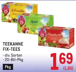 Metro TeeKanne Fix-Tees Angebot