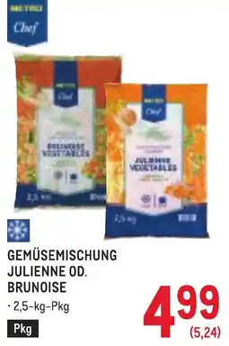 Metro Metrich Chef Gemüsemischung Julienne od. Brunoise Angebot