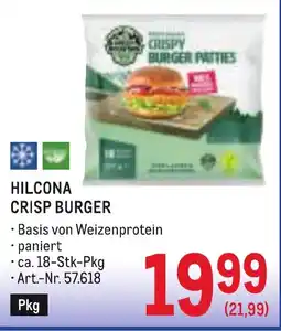 Metro Hilcona Crisp Burger Angebot