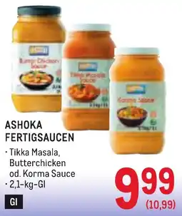 Metro Ashoka Fertigsaucen Angebot