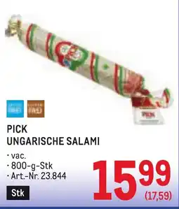 Metro Pick Ungarische Salami Angebot