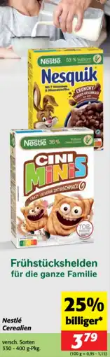 Nah&Frisch Nestlé Cerealien Angebot