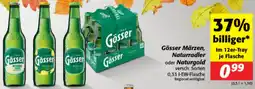 Nah&Frisch Gösser Märzen, Naturradler oder Naturgold Angebot