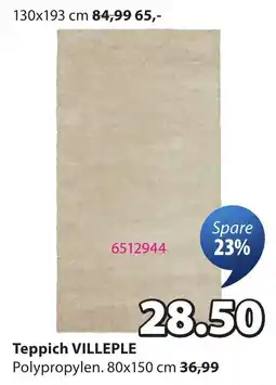 JYSK Teppich VILLEPLE Angebot