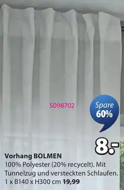 JYSK Vorhang BOLMEN Angebot