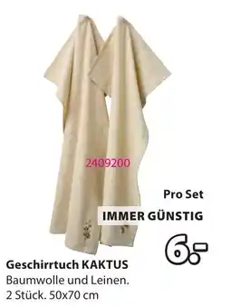 JYSK Geschirrtuch Kaktus Angebot