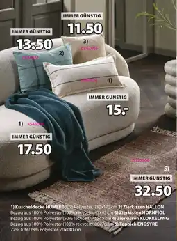 JYSK Kuscheldecke HUMLE Angebot