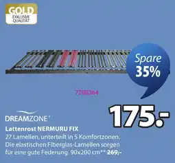 JYSK Dreamzone Lattenrost Nermuru Fix Angebot