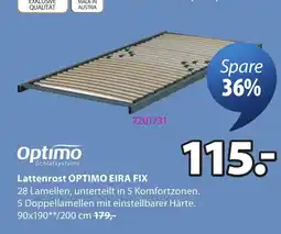 JYSK Optimo Lattenrost OPTIMO EIRA FIX Angebot