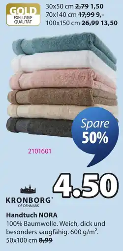 JYSK Handtuch NORA Angebot
