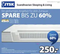 JYSK Dreamzone Taschenfederkernmatratze MORA Angebot