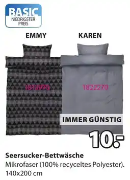 JYSK Seersucker-Bettwäsche Angebot