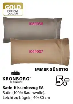 JYSK Kronborg Satin-Kissenbezug EA Angebot