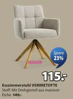 JYSK Esszimmerstuhl VEMMETOFTE Angebot