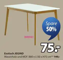 JYSK Esstisch JEGIND Angebot