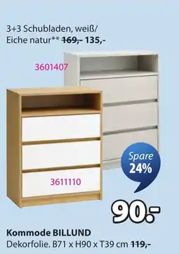 JYSK Kommode BILLUND Angebot
